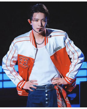 China Game Fan Day 2026 Evan Orange & White Bomber Jacket