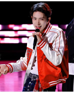 China Game Fan Day 2026 Evan Orange & White Bomber Jacket - view 2