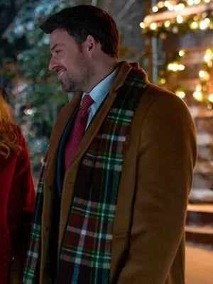 Christmas Under the Northern Lights 2024 Jesse Hutch Brown Coat