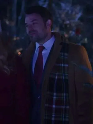 Christmas Under the Northern Lights 2024 Jesse Hutch Brown Coat
