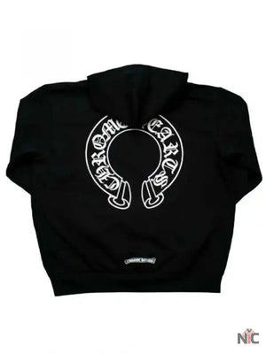 Chrome Hearts Black Fleece Hoodie