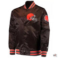 Cleveland Browns The Diamond Retro Satin Jacket