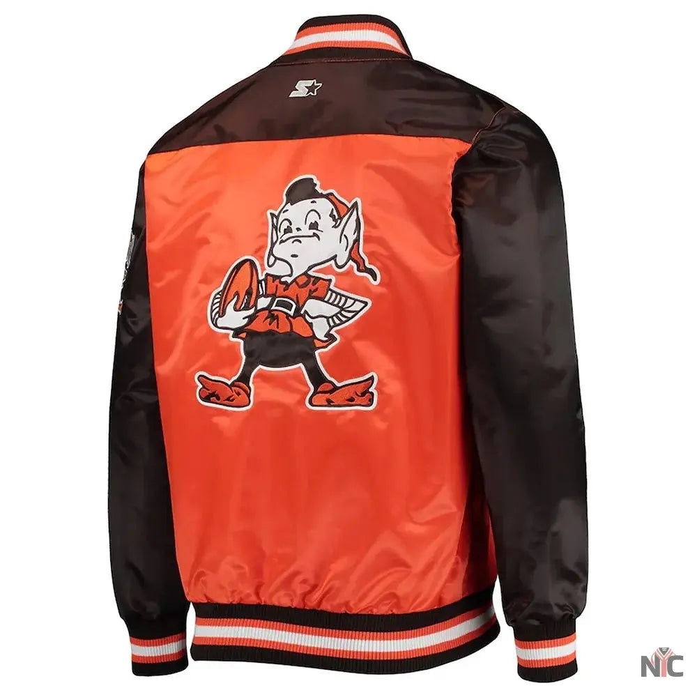 Cleveland Browns The Tradition II Satin Jacket