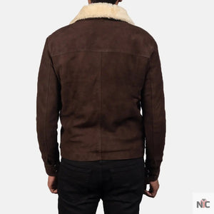 Coffner Brown Shearling Fur Jacket