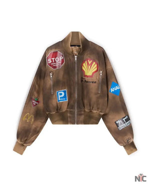 Crash Bomber Tan