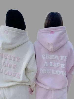 Create A Life You Love Amare Hoodie