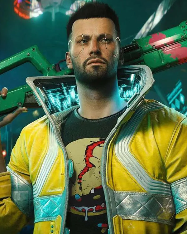 Cyberpunk 2077 Edgerunners Yellow Jacket - view 6