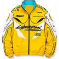 Cyberpunk Edgerunners 2026 Yellow Racing Jacket