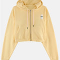 Dairy Boy Milk Bottle Cropped Hoodie
