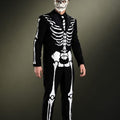 Day of The Dead James Bond Black Skeleton Costume