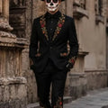 Day of The Dead Halloween Sugar Skull Tuxedo Suit