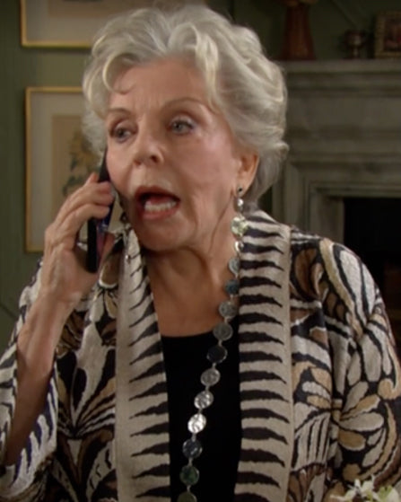 Days of Our Lives 2026 Susan Seaforth Hayes Floral Kimono Jacket