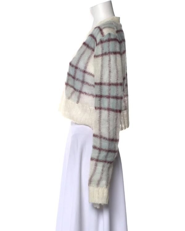 Last Seen S01 Jessica Wren Plaid Print Sweater - view 3