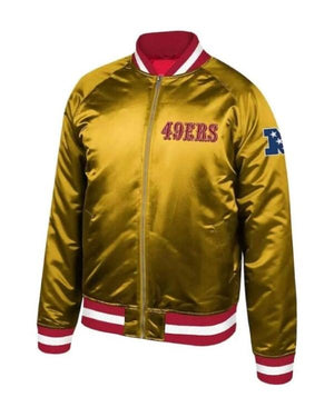 Home Economics S02 Sasheer Zamata Golden Bomber Jacket - view 3