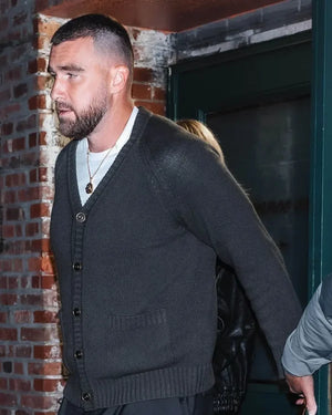 Dinner Night Travis Kelce NYC 2026 Cardigan