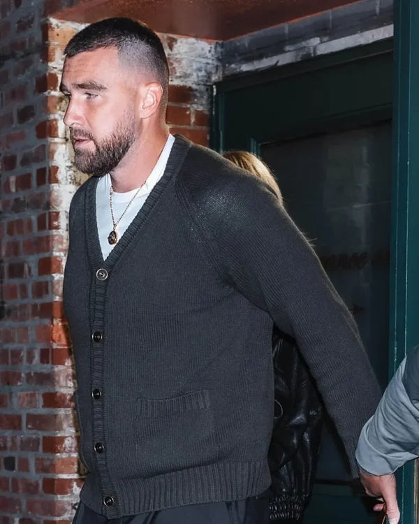 Dinner Night Travis Kelce NYC 2026 Cardigan