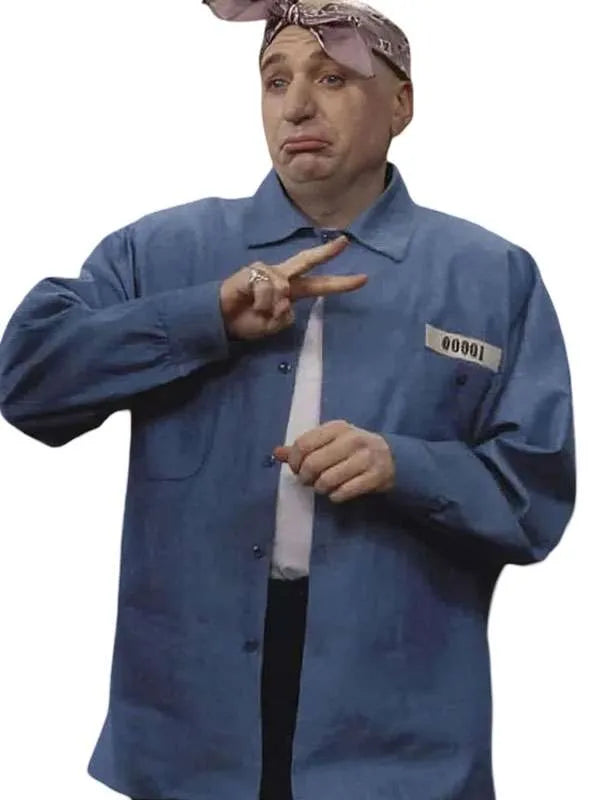 Dr Evil Prison Costume Shirt