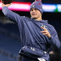 Drake Maye Patriots 2025 Rivalries Sideline Hoodie