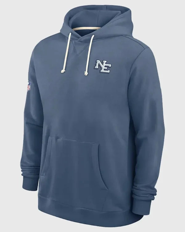 Drake Maye Patriots 2025 Rivalries Sideline Hoodie