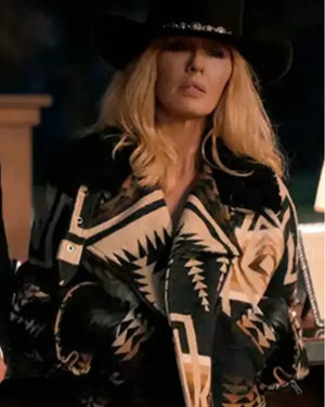 Dutton Ranch S01 Beth Dutton Aztec Print Jacket