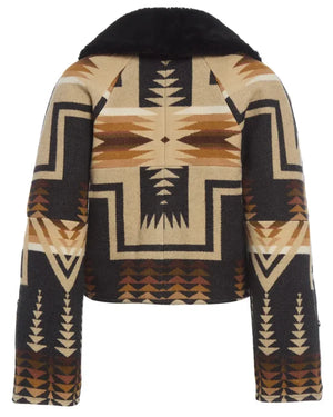 Dutton Ranch S01 Beth Dutton Aztec Print Jacket - view 2