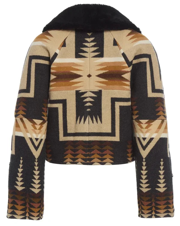 Dutton Ranch S01 Beth Dutton Aztec Print Jacket - view 2