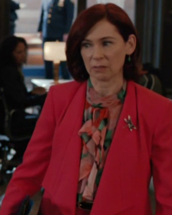 Elsbeth S04 Carrie Preston Pink Front Open Blazer