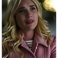 Emma Roberts About Fate Pink Coat