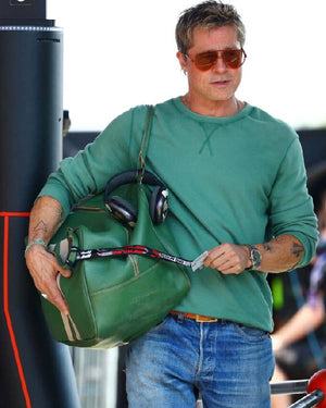 F1 Movie Brad Pitt Green Bag