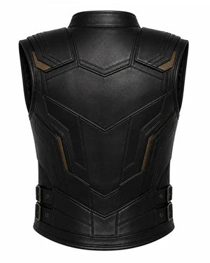 Avengers Doomsday 2026 Thor Black Leather Vest - view 3