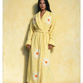 The Nanny S03 Fran Drescher Yellow Daisies Robe