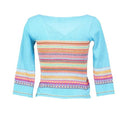 Gilmore Girls S7 Keiko Agena Multistriped Knitted Top