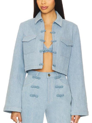 Gina Kirschenheiter Real Housewives of OC S20 Denim Jacket