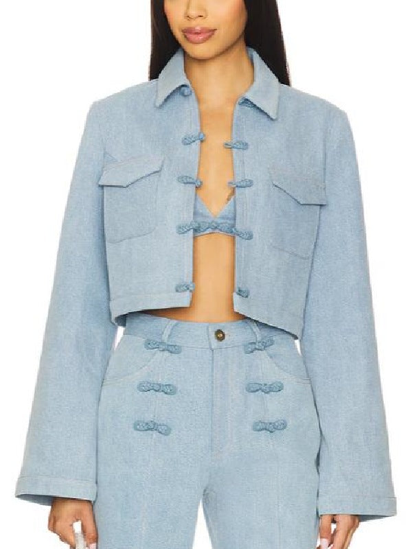 Gina Kirschenheiter Real Housewives of OC S20 Denim Jacket