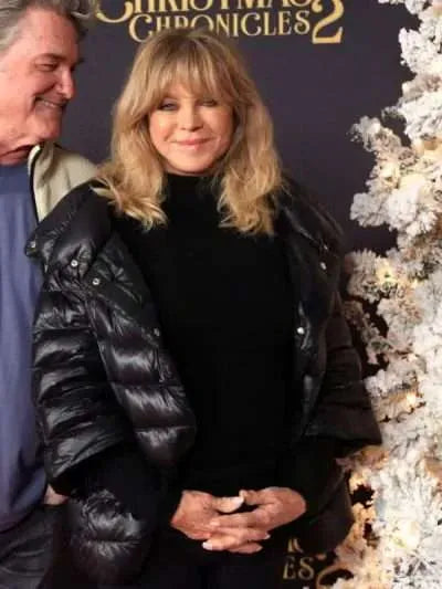 Goldie Hawn The Christmas Chronicles 2 Puffer Jacket