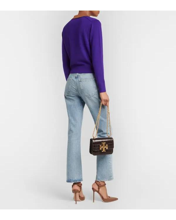 Good Morning America 2026 Sophie Flay Purple Polo Sweater - view 3