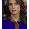 Good Morning America 2026 Sophie Flay Purple Polo Sweater