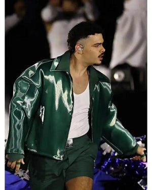 Halftime Show 2026 Pedro Sampaio Green Jacket
