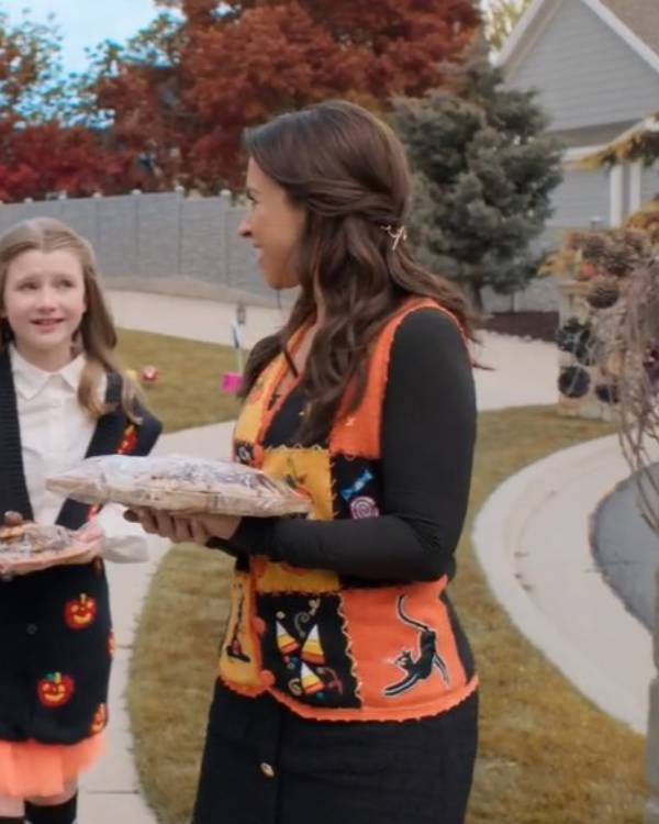 Haul Out the Halloween Lacey Chabert Knit Vest - view 5