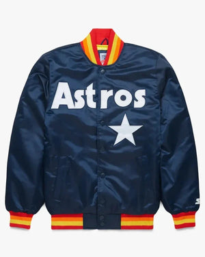 Homage X Starter Astros Satin Jacket
