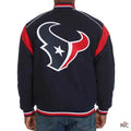 Houston Texans Teddy Embroidered Varsity Wool Jacket