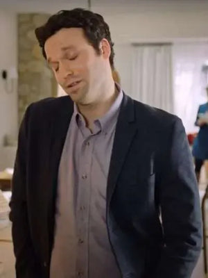 Jake Epstein Sincerely Truly Christmas 2024 Blazer
