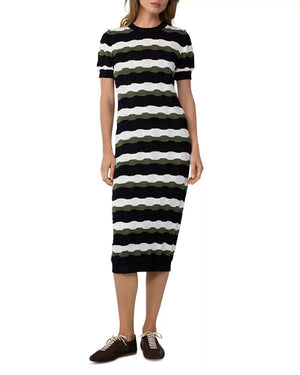 Abbott Elementary S06 Quinta Brunson Striped Knit Dress - view 2