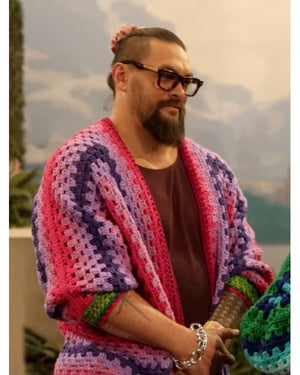 Jason Momoa Crochet Cardigan - view 2