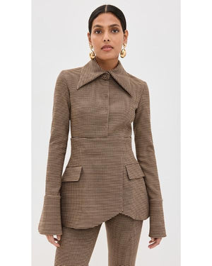 Reasonable Doubt S04 Emayatzy Corinealdi Brown Jacket - view 2