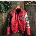 Jeff Hamilton Chicago Bulls Memorial Leather Jacket