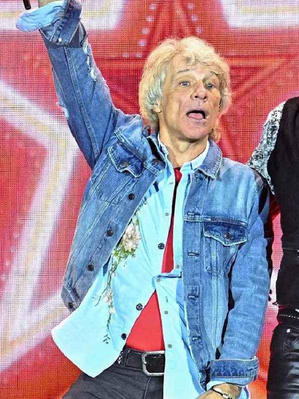 Jon Bon Jovi Wembley Stadium Denim Jacket - view 2