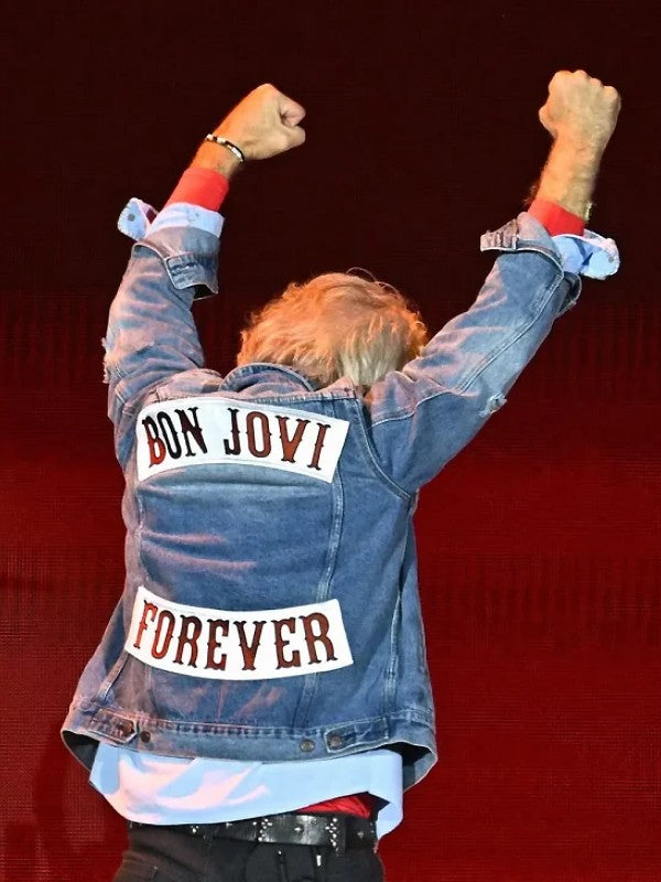 Jon Bon Jovi Wembley Stadium Denim Jacket