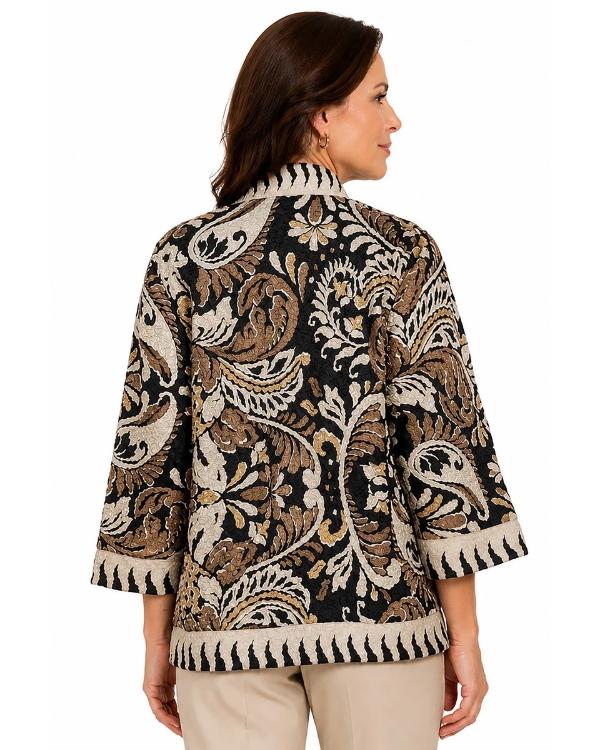 Days of Our Lives 2026 Susan Seaforth Hayes Floral Kimono Jacket - view 3