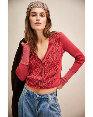 A Merry Little Ex-Mas 2025 Alicia Silverstone Red Cardigan